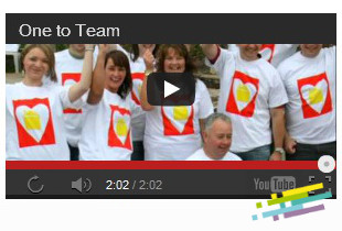 video one to team team building